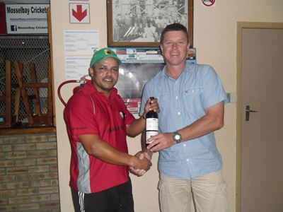 Uitslae vir Aandligakrieket